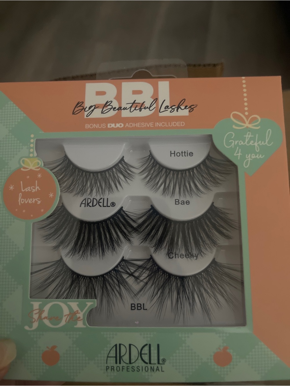 Ardell Big Beautiful Lashes 4-Pack - Black